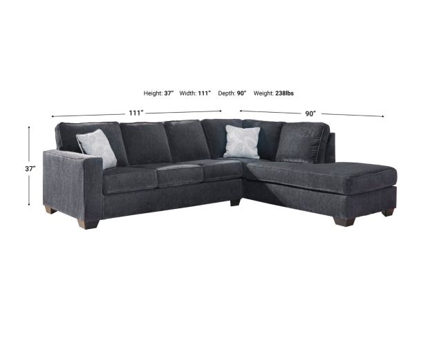 Ashley furniture outlet slate sectional