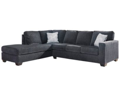 Ashley Altari Slate 2-Piece Sleeper Sectional