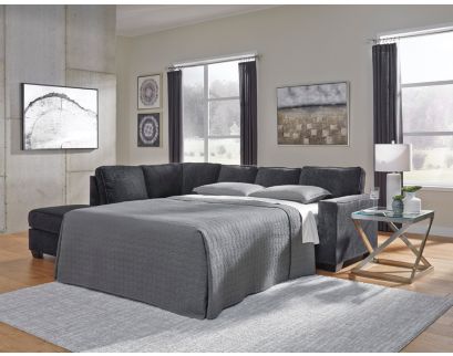 Ashley Altari Slate 2-Piece Sleeper Sectional