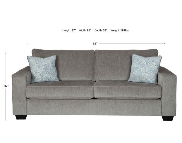 Ashley Altari Alloy Queen Sleeper Sofa large image number 3