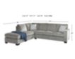 Ashley Altari Alloy 2-Piece Sectional small image number 3
