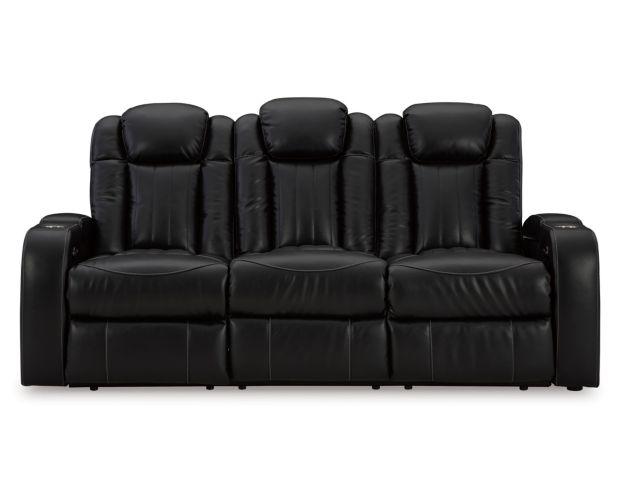 Ashley Caveman Den Power Reclining Sofa with Drop-Down Console large image number 1