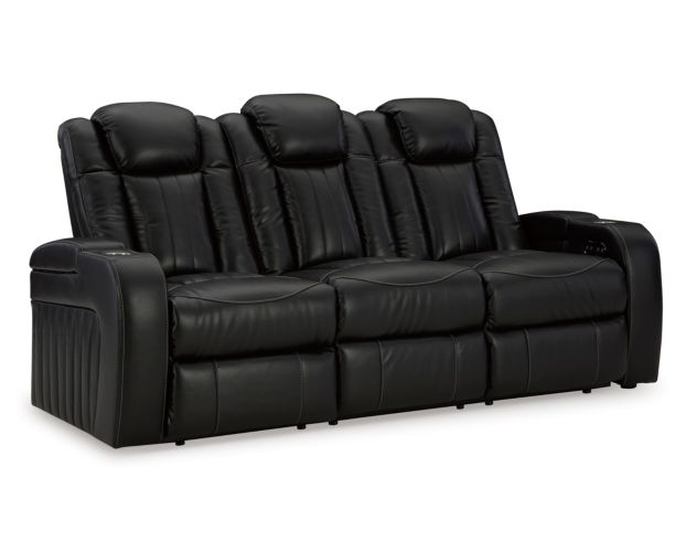 Ashley Caveman Den Power Reclining Sofa with Drop-Down Console large image number 2