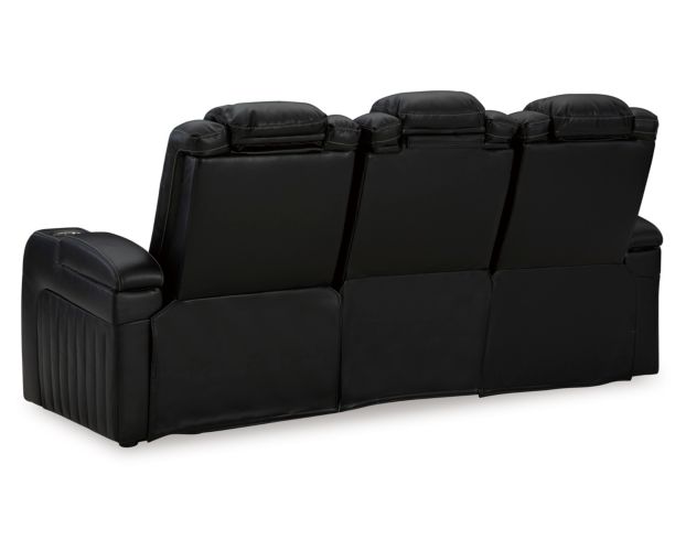 Ashley Caveman Den Power Reclining Sofa with Drop-Down Console large image number 5