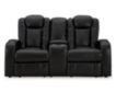 Ashley Caveman Den Power Reclining Loveseat with Console small image number 1