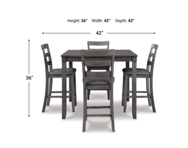 Ashley Bridson 5-Piece Counter Set large image number 10