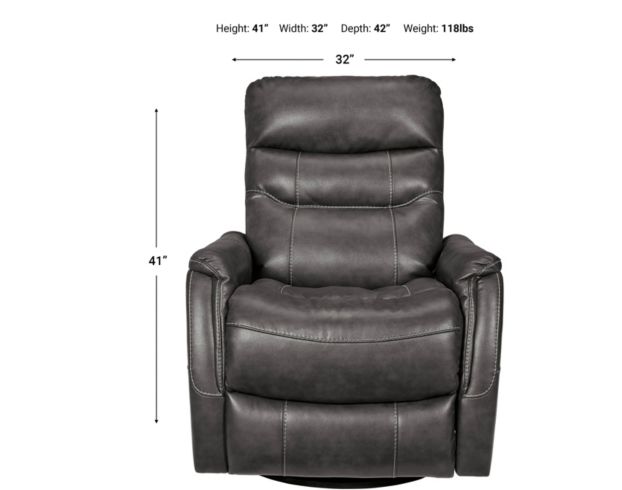 Ashley Riptyme Swivel Glider Recliner large image number 5