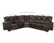 Ashley Warnerton 3-Piece Power Reclining Sectional small image number 6