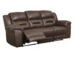 Ashley Stoneland Brown Reclining Sofa small image number 3