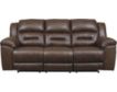 Ashley Stoneland Brown Power Reclining Sofa small image number 1
