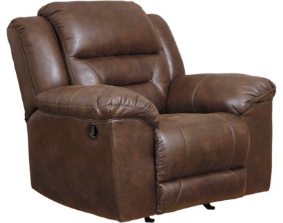 Ashley Stoneland Brown Rocker Recliner