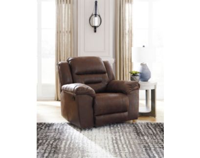 Ashley Stoneland Brown Rocker Recliner