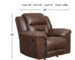Ashley Stoneland Brown Rocker Recliner small image number 4