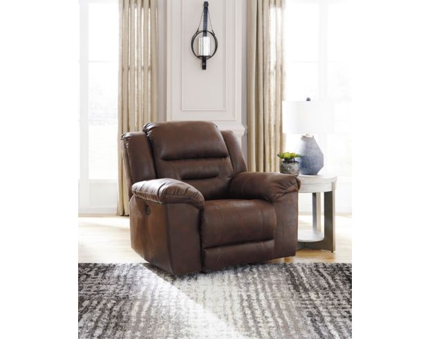 Ashley Stoneland Brown Power Rocker Recliner Homemakers