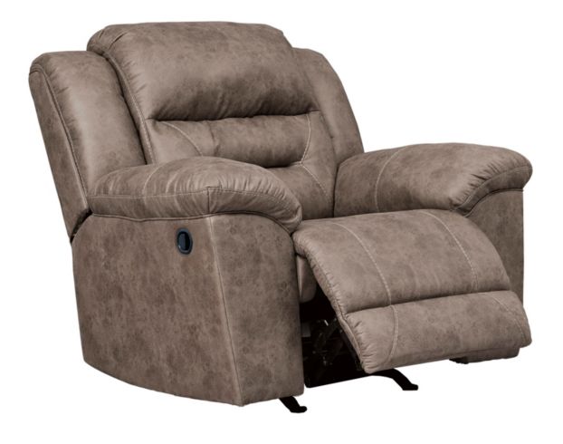 Ashley Stoneland Fossil Rocker Recliner large image number 3