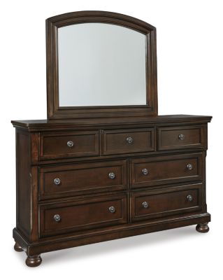 Ashley Porter Dresser With Mirror, Ashley Dresser With Mirror
