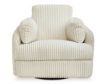 Ashley Tie-Breaker Ivory Swivel Glider Recliner small image number 1