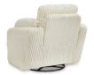 Ashley Tie-Breaker Ivory Swivel Glider Recliner small image number 6