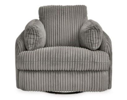 Ashley Tie-Breaker Fog Swivel Glider Recliner