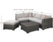 Ashley Cherry Point Sectional with Ottoman and Table small image number 4