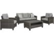 Ashley Clover Brooke 4-Piece Patio Set small image number 1