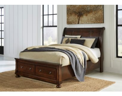 Ashley Porter Sleigh Queen Storage Bed