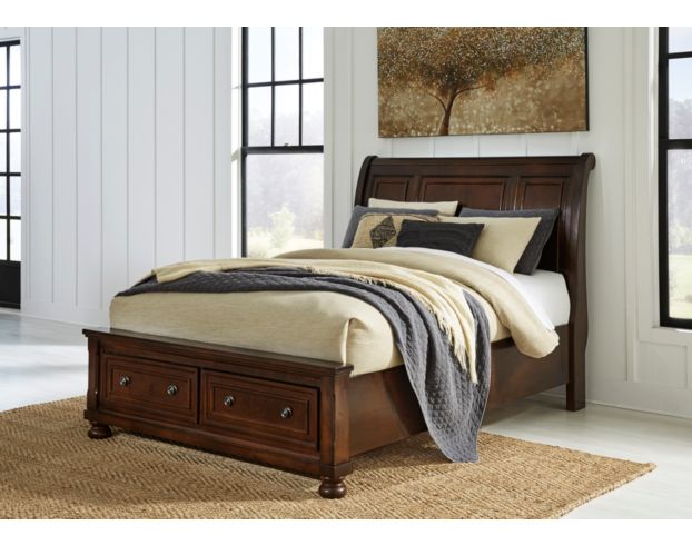 Ashley Porter Queen Storage Bed large image number 1