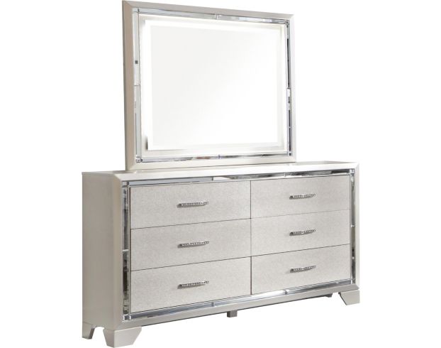 Ashley Lonnix Dresser with Mirror large image number 1