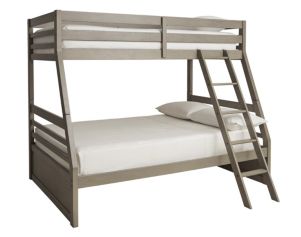 Ashley Lettner Twin/ Full Bunk Bed with Ladder