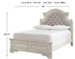 Ashley Realyn Full Upholstered Panel Bed small image number 3