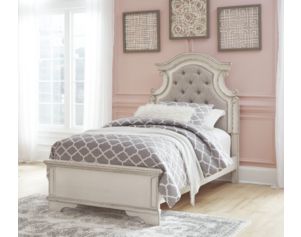 Ashley Realyn Twin Upholstered Panel Bed