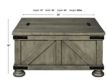 Ashley Aldwin Storage Coffee Table small image number 5
