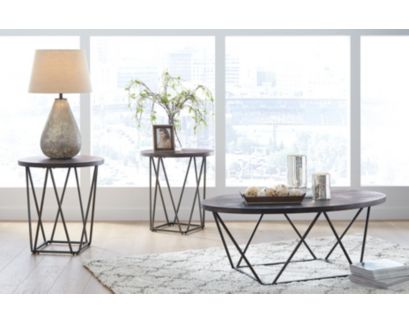 Ashley Neimhurst Coffee Table & 2 End Tables