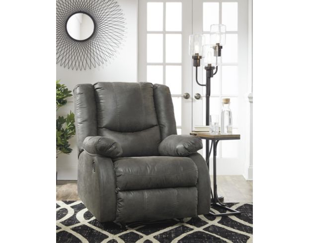 Ashley Bladewood Gray Wall Recliner large image number 2