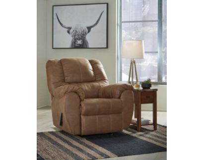 Ashley McGann Tan Rocker Recliner