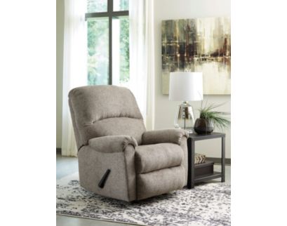 Ashley Ballinasloe Platinum Rocker Recliner