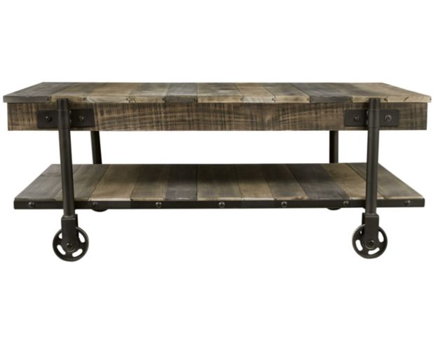Ashley Bostweil Coffee Table with Wheels large image number 1