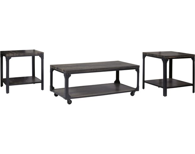 Ashley Jandoree Coffee Table and Two End Tables large image number 1