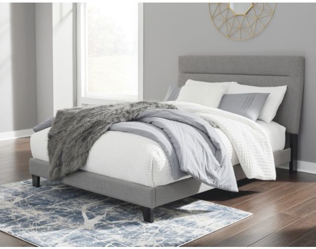 Ashley Adelloni Queen Upholstered Bed large image number 2