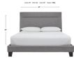 Ashley Adelloni Queen Upholstered Bed small image number 6