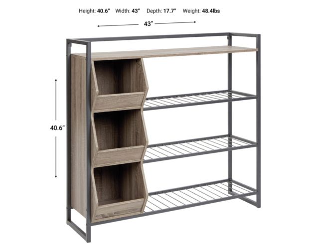 Ashley Maccenet Shoe Rack large image number 4