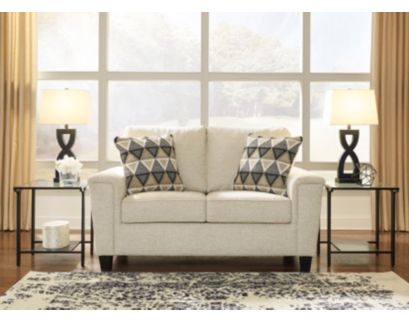 Ashley Abinger Natural Loveseat