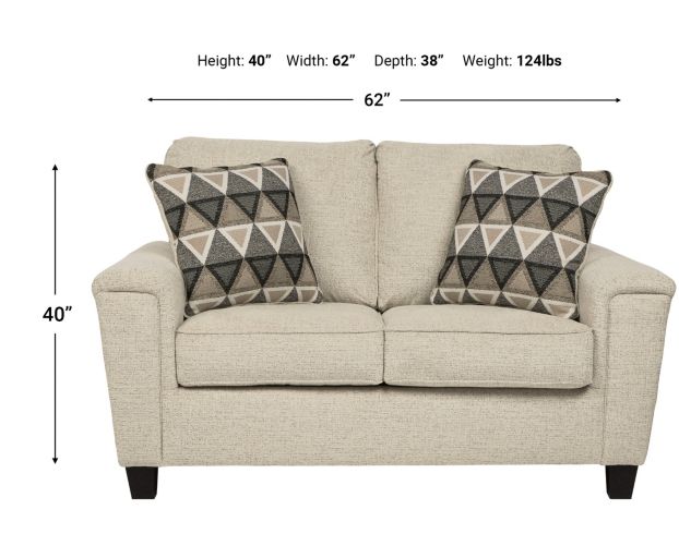 Loveseat depth discount