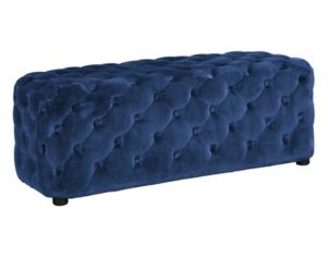 Ashley Lister Navy Accent Bench