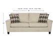 Ashley Abinger Natural Queen Sleeper Sofa small image number 4