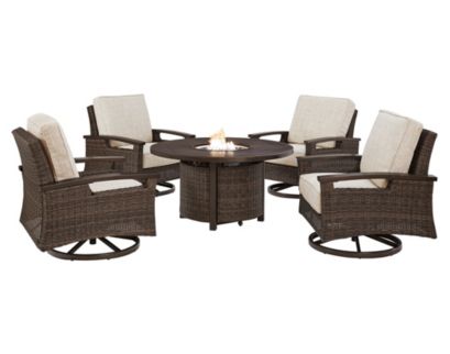 Ashley Paradise 5-Piece Fire Pit Set