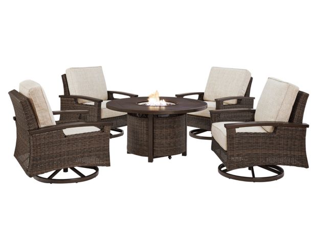 Ashley Paradise 5-Piece Fire Pit Set large image number 1