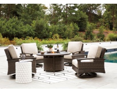 Ashley Paradise 5-Piece Fire Pit Set