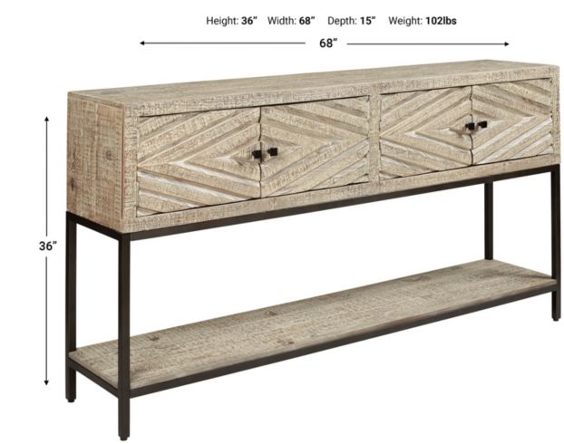 Ashley Accents Console Table large image number 3
