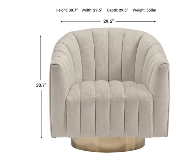 Ashley Penzlin Swivel Accent Chair large image number 3
